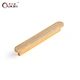 brushed gold handle